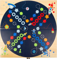 Planszowa gra dla dzieci Kosmiczny chińczyk Small foot Design