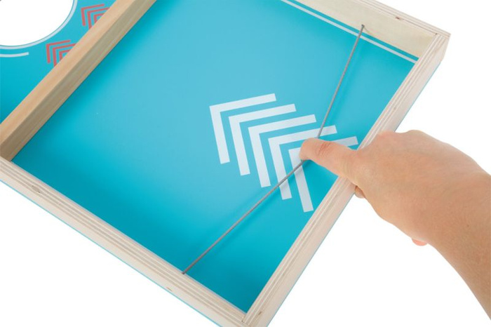 Zestaw gier zręcznościowych dla dzieci rzut do celu proca Small Foot