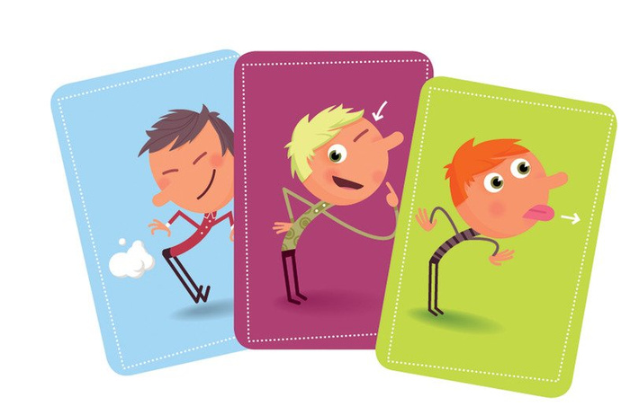 Gra karciana dla dzieci. Zabawne dźwięki, Djeco