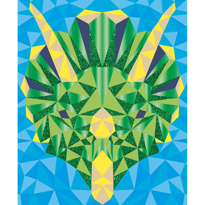 Zestaw kreatywny Mozaika Dinozaury Misterix 7+ Janod