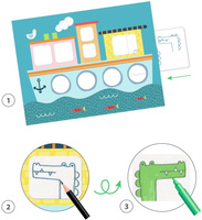 Zestaw zrób to sam odrysowywanie Djeco