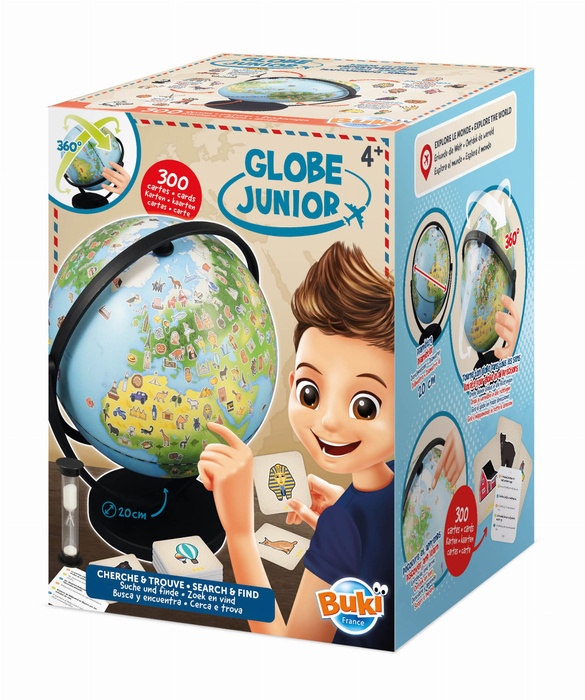 Globus Junior z obrazkami Buki