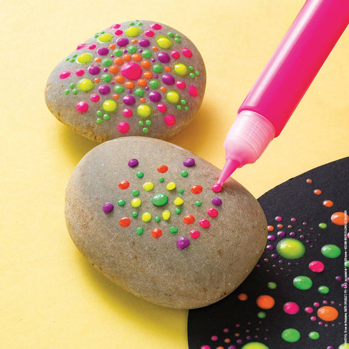 Zestaw kreatywny Malowanie kropkami 5 projektów Janod