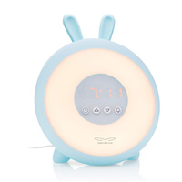 Królik Lampka budząca światłem niebieska Rabbit & Friends