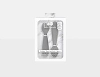 Komplet silikonowych sztućców Mini Utensils szary EZPZ