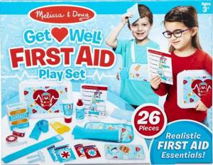 Zestaw do udzielania pierwszej pomocy Get Well First Aid Melissa & Doug 