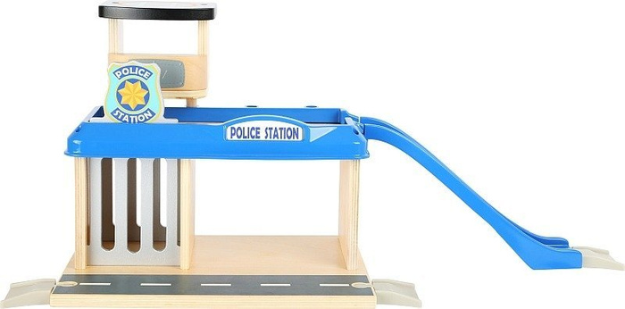 Drewniany dodatek do kolejki Policyjny posterunek Small Foot World