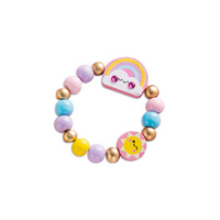 Zestaw kreatywny robienie biżuterii Tęczowa kraina Janod