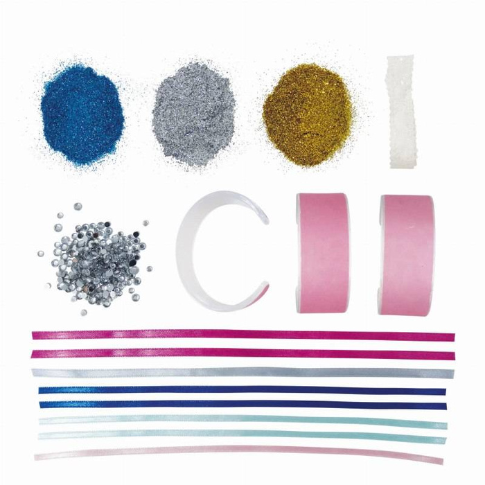 Zrób to sam - BROKATOWE BRANSOLETKI BE204 Buki