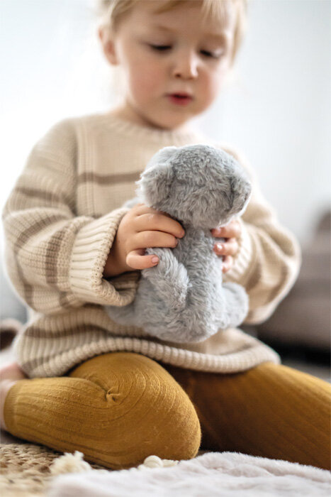 Kotek z torbą transportową i akcesoriami Small Foot