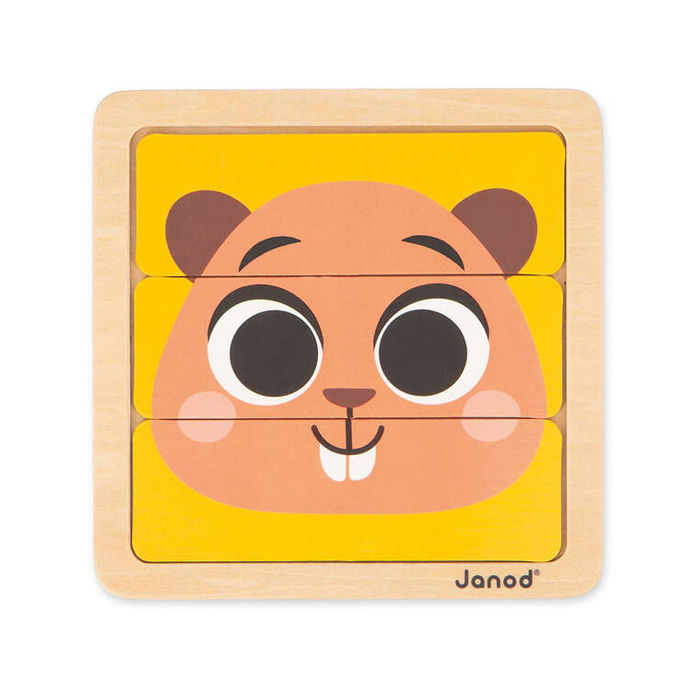 Zestaw 4 zabawek edukacyjnych Box 36 m-cy Janod