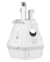 Kartonowy domek dla dzieci Kapsuła Ratunkowa Tektorado 