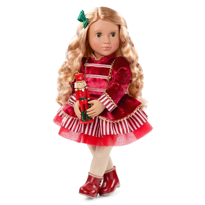 Lalka świąteczna Hollie 46 cm Our Generation