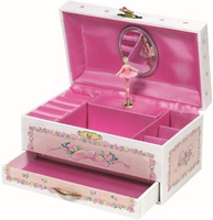 Pozytywka baletnica, szkatułka z szufladką