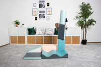 Zestaw do zabawy pastelowy Soft Play Discoverer IGLU