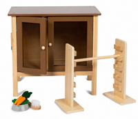 Domek dla królików z akcesoriami Astrup