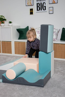 Zestaw do zabawy pastelowy Soft Play Discoverer IGLU