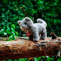 Maskotka pluszowa Kotka szara Trudi