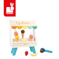 Zestaw stoisko z lodami z drewna Janod