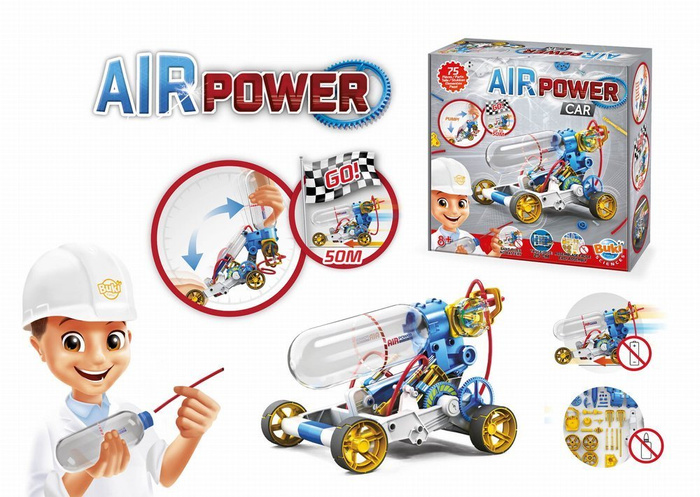 Samochód z napędem powietrznym Buki