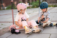 SCOOTANDRIDE Highwaykick 3S Hulajnoga z systemem sterowania 2w1 i kółkami LED składana 3+ Rose