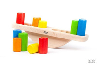 Drewniana równoważnia, waga z klockami, Bajo