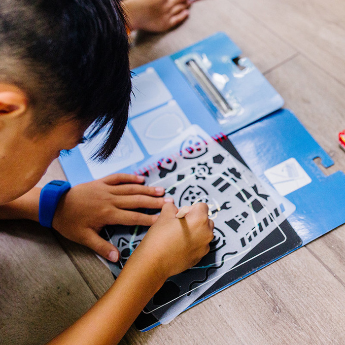 Wydrapywanka zdrapywanka z książką Psi Patrol Scratch Art Pad – Skye Melissa and Doug