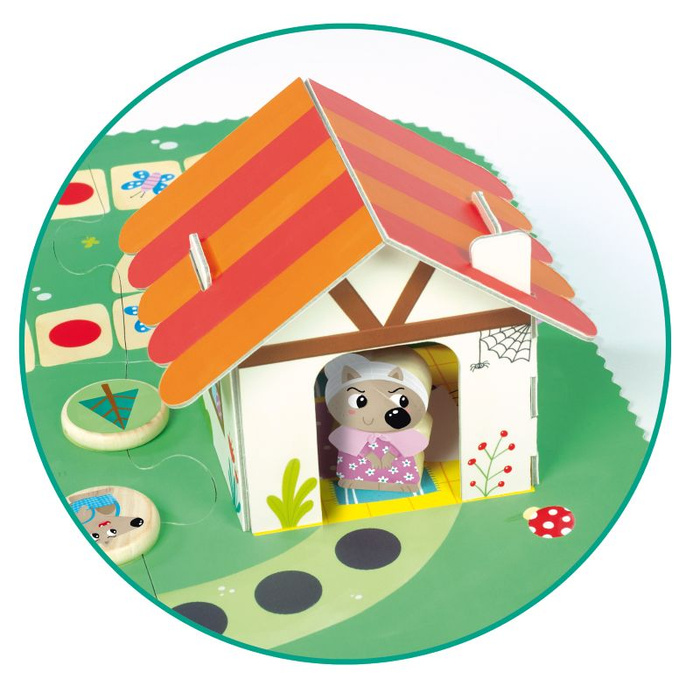 Planszówka Czerwony kapturek Goula