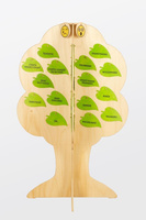 Zabawki edukacyjne dla dzieci Drzewko z mimiką Pilch