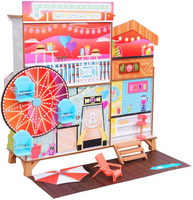 Domek dla lalek 2w1 diabelski młyn Fun Beach House KidKraft