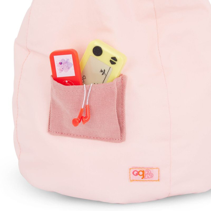 Siedzisko dla lalek pufa sako Bean Bag Chair Our Generation