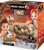 Mega paka jajek dinozaura - 12 sztuk 2138 Buki