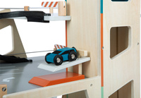 Parking samochodowy wielopiętrowy dla autek Small Foot