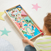 Drewniana gra zręcznościowa Pinball Applepop Janod