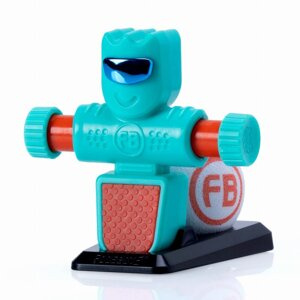 Niebieski Piłkarzyki Foosbots Zestaw dla jednego gracza Fat Brain Toys