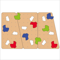 3 ścianki wspinaczkowe Junior Erzi