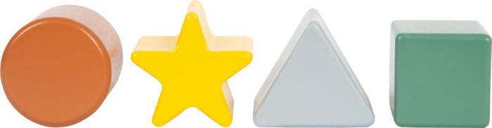 Edukacyjny sorter kształtów i kolorów Montessori Small Foot