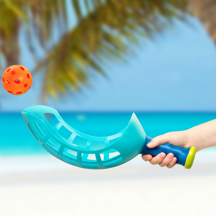 Gra zręcznościowa duże szufle z piłkami do rzucania i łapania Scoop & Toss Battat