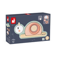 Układanka drewniana sensoryczna Ślimak Sweet Cocoon Janod