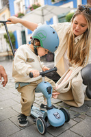 SCOOTANDRIDE Highwaykick 1 Push and Go 2w1 Jeździk i hulajnoga z rączką do prowadzenia 1-5 lat SCOOTANDRIDE Highwaykick 1 Push and Go 2w1 Jeździk i hulajnoga z rączką do prowadzenia 1-5 lat Steel
