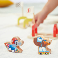 Gra w kulki marmurki Wyścig z przeszkodami Applepop Janod