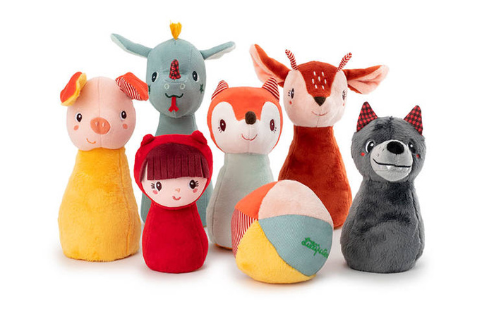 Kręgle z piłką dla najmłodszych Las LILLIPUTIENS