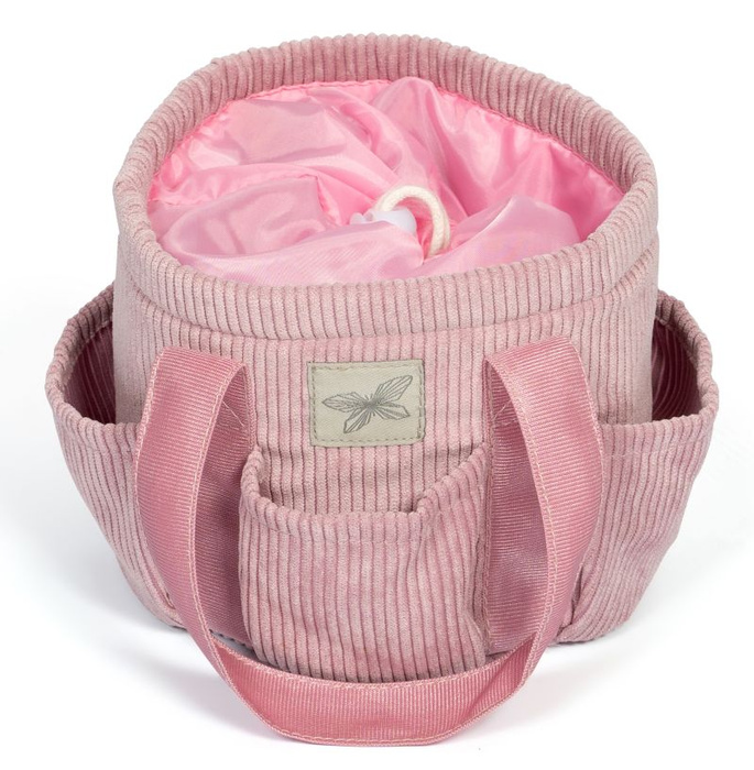 Torba na akcesoria do Hobby Horse Astrup sztruksowa różowa