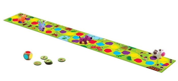 Gra planszowa. Wyścig zwierzątek, Djeco