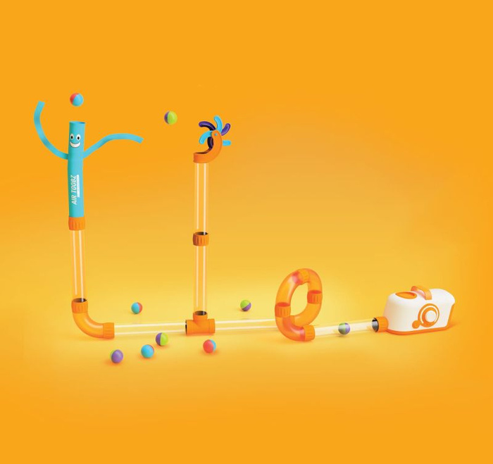 Labirynt dla piłeczek Akcesoria Wiatrak Dmuchawa Air Toobz Fat Brain Toys