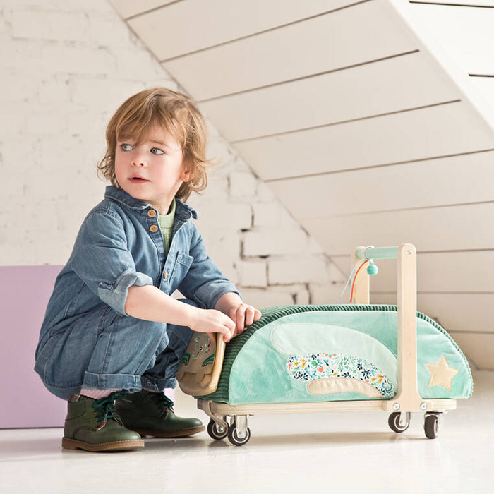 Drewniany jeździk z torebką Smok Joe LILLIPUTIENS