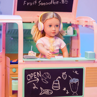 Rower do cateringu dla lalki 46cm lub podobnej Delivery Bike Our Generation