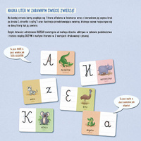 Edukacyjna gra językowa Feluś i Gucio poznają literki Nasza Księgarnia