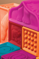 Kolorowe klocki dla dzieci 26 el B.toys