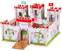 Drewniany zamek do składania Geroy Bigjigs Toys